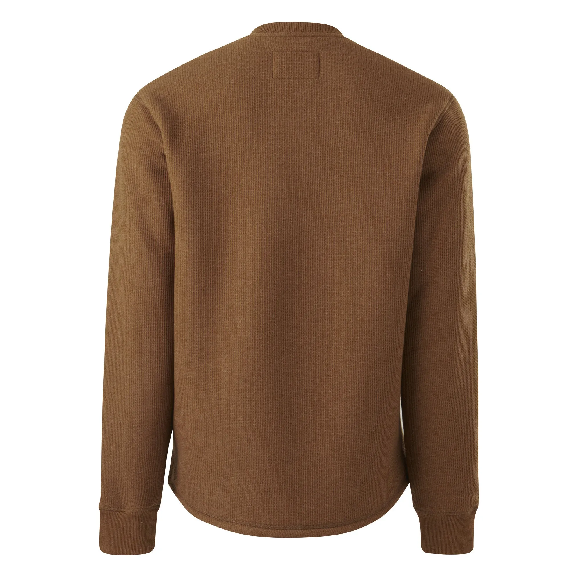 Hard Yakka Men's Sherpa Henley - Walnut