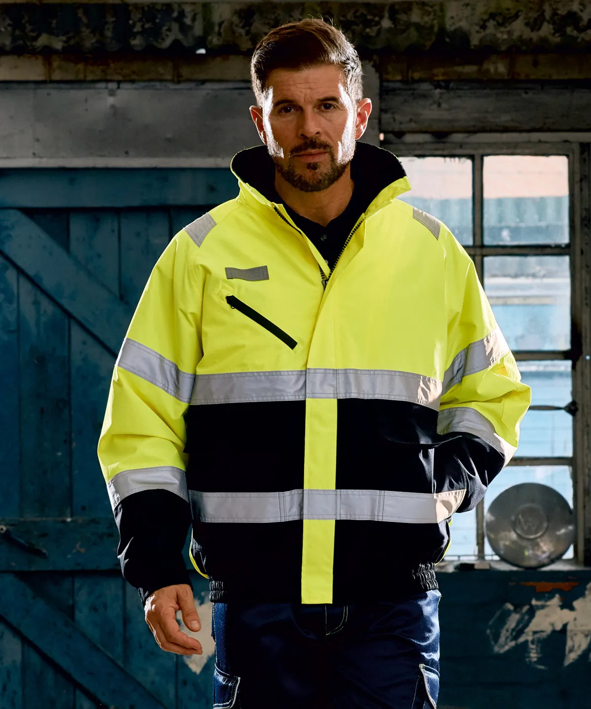 Hi-vis fontaine flight jacket