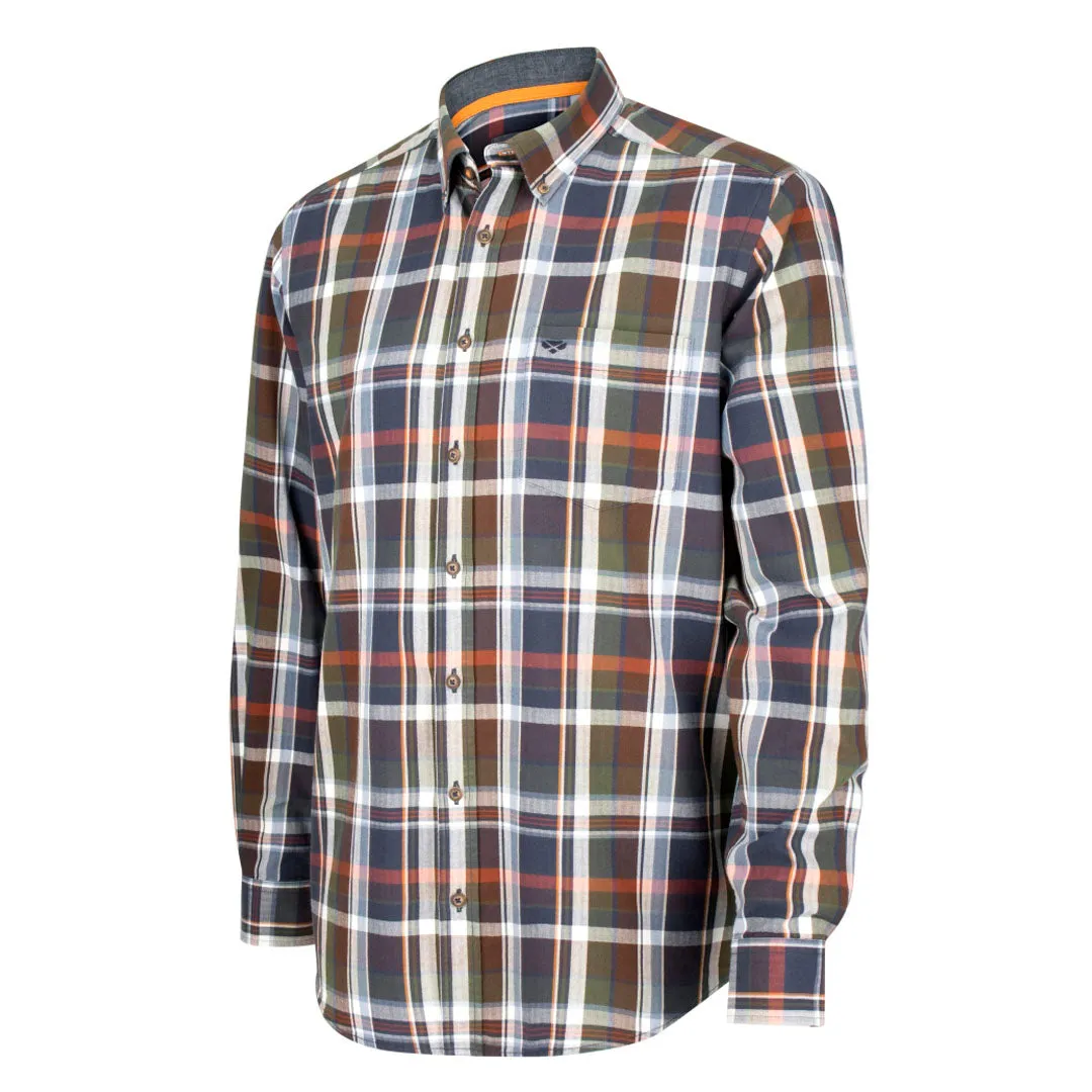 Hoggs of Fife Luthrie Men's Long Sleeve Plaid Shirt