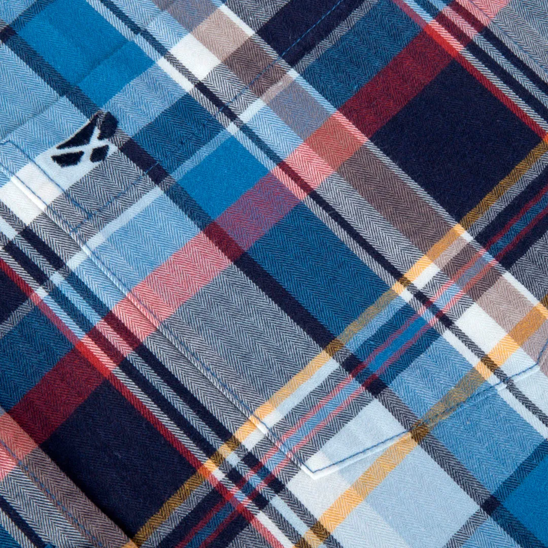 Hoggs of Fife Luthrie Men's Long Sleeve Plaid Shirt