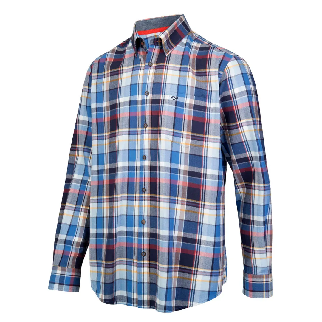 Hoggs of Fife Luthrie Men's Long Sleeve Plaid Shirt
