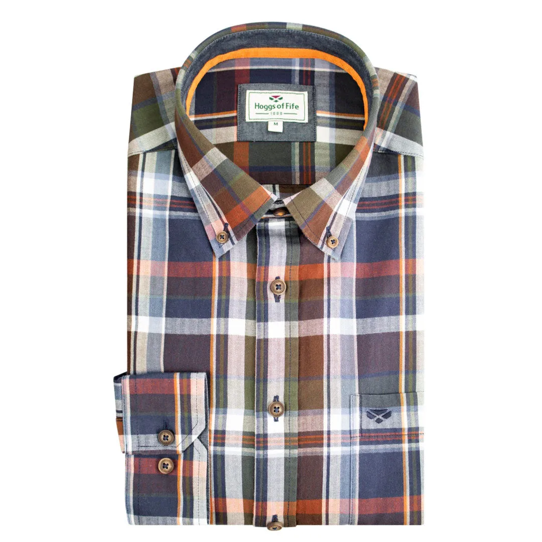 Hoggs of Fife Luthrie Men's Long Sleeve Plaid Shirt