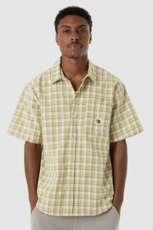 HUF - TOTAL ECLIPSE PLAID SHIRT - MUSTARD