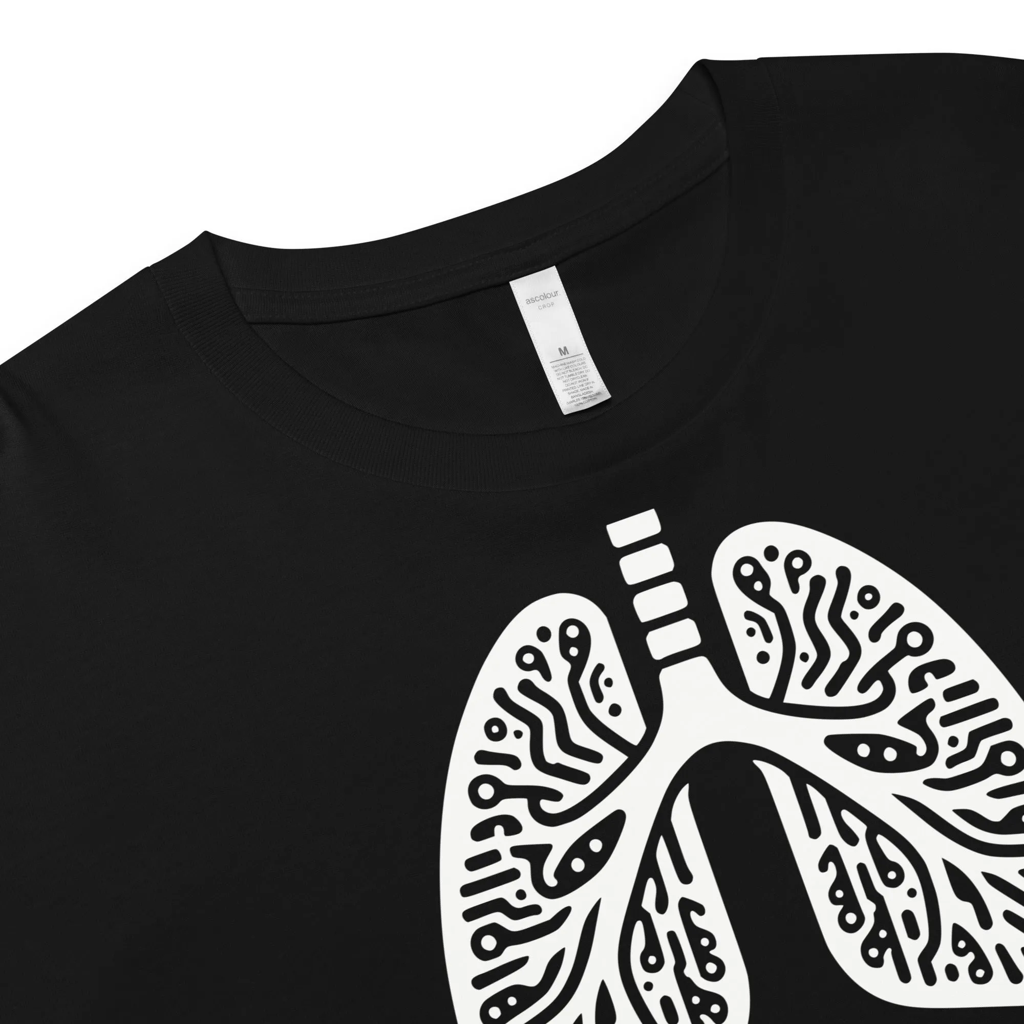 I Have A Great Set Of Lungs Women’s Cotton Crop Top