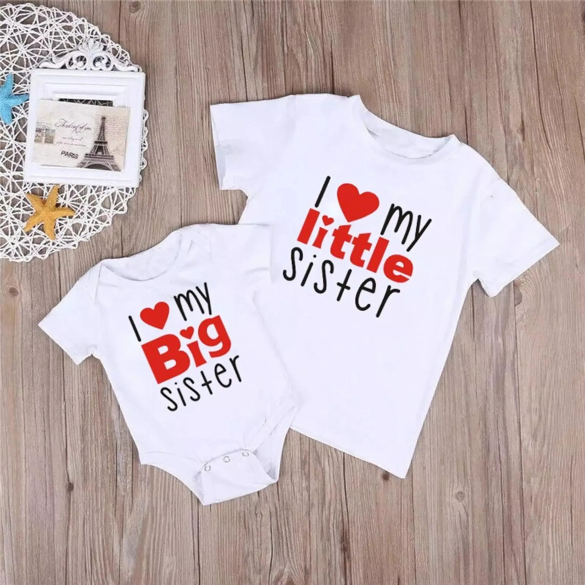 I Love My Big Sister Matching Shirts