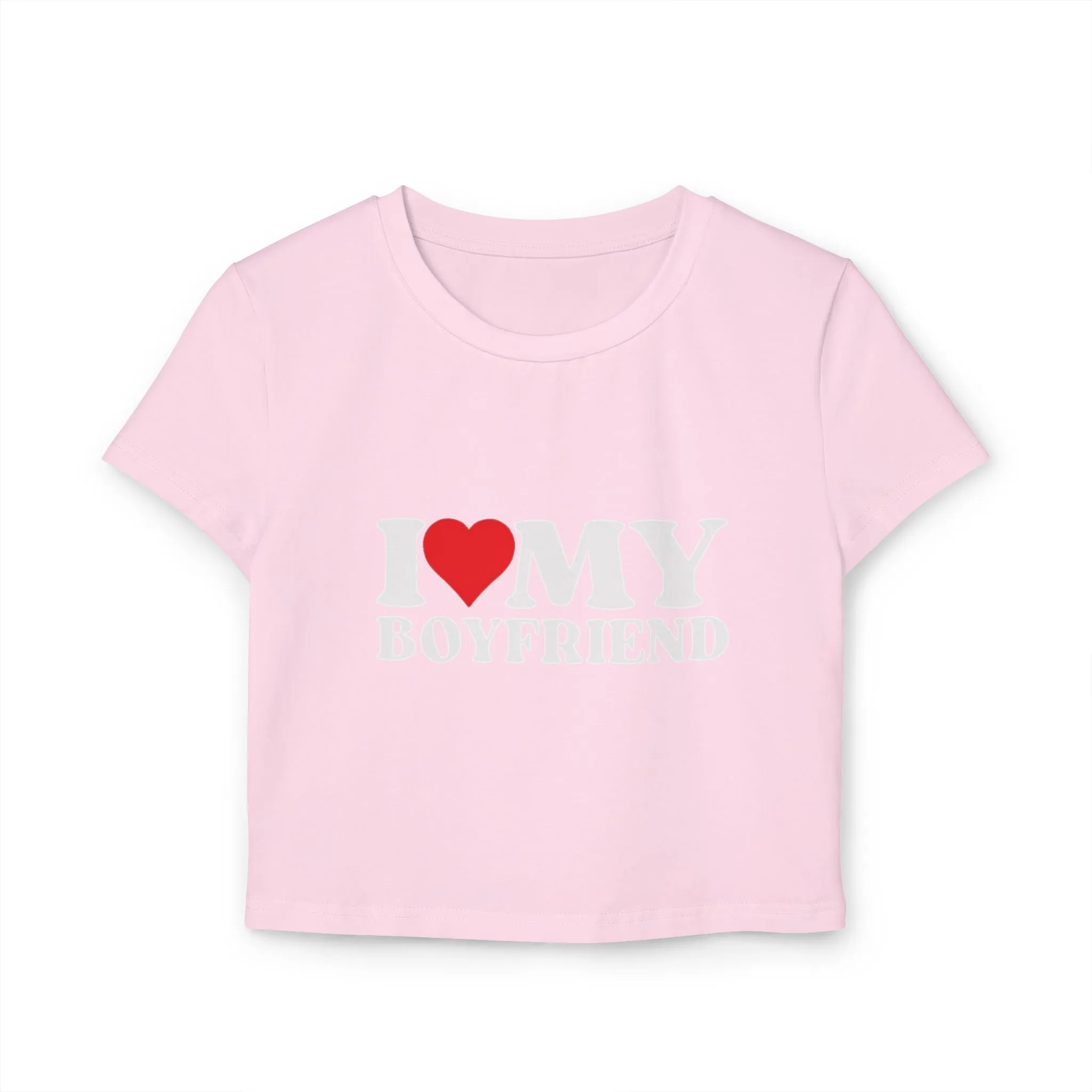 I ❤️ My Boyfriend Cropped Tee
