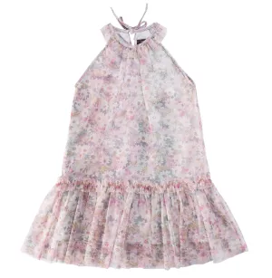 IMOGA Girls Nina Mesh and Chiffon Dress - Daisy