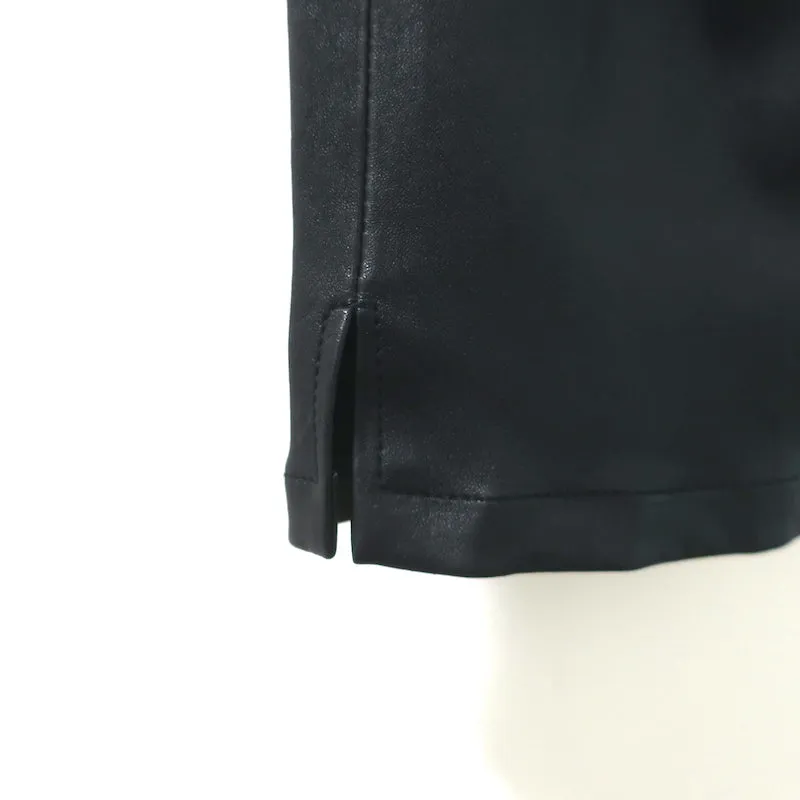 Ines & Marechal Jardin Leather Pants Black Size 36 Pull-On Trousers