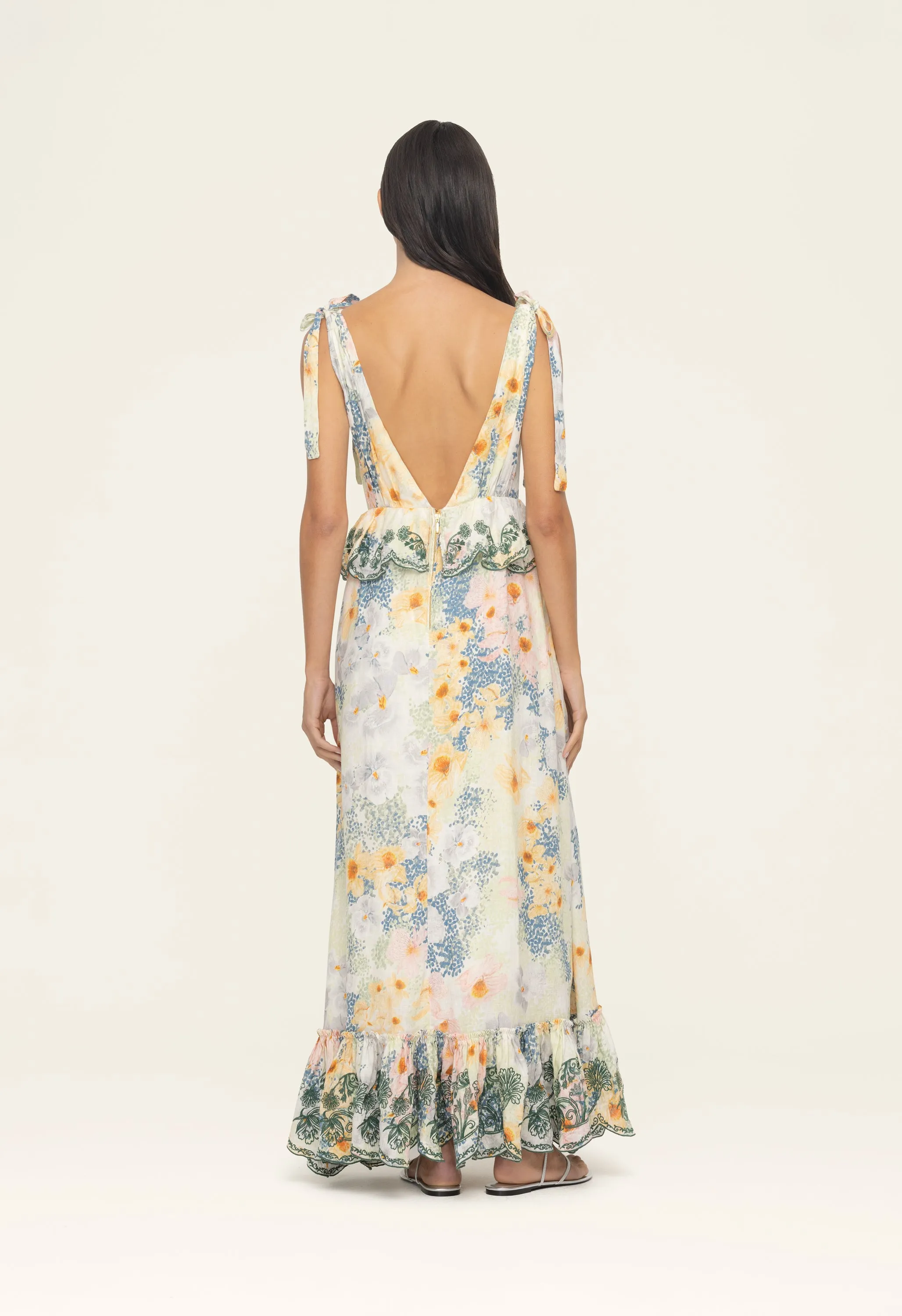Infinito Florecer Maxi Dress