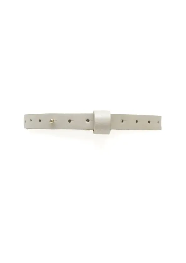 Iris Belt Taupe Croco