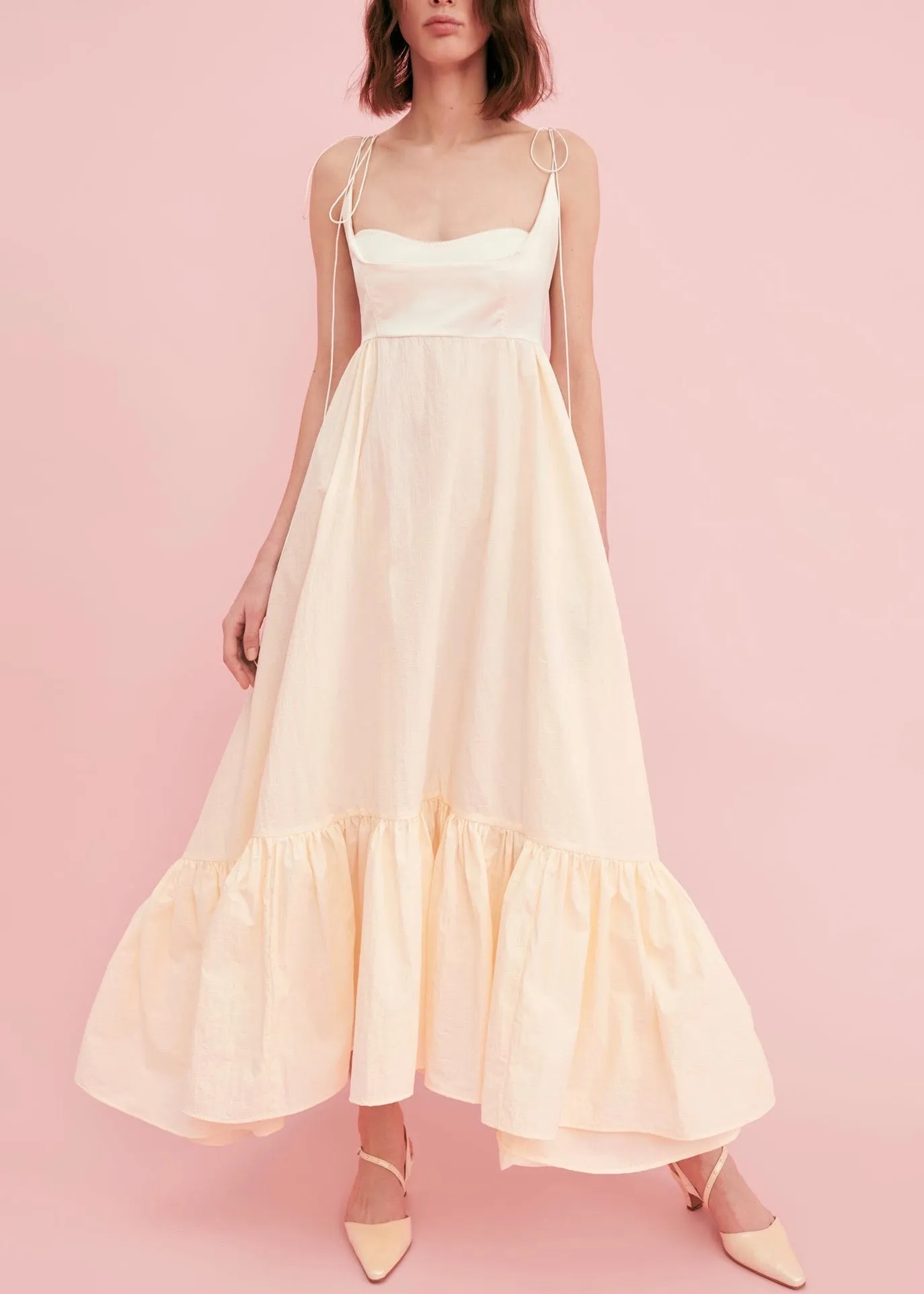 Isabelle Maxi Dress (Ivory)