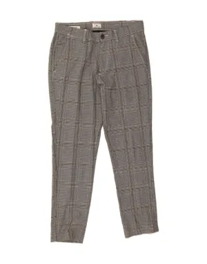 JACK & JONES Mens Marco Slim Suit Trousers W31 L27 Grey Houndstooth