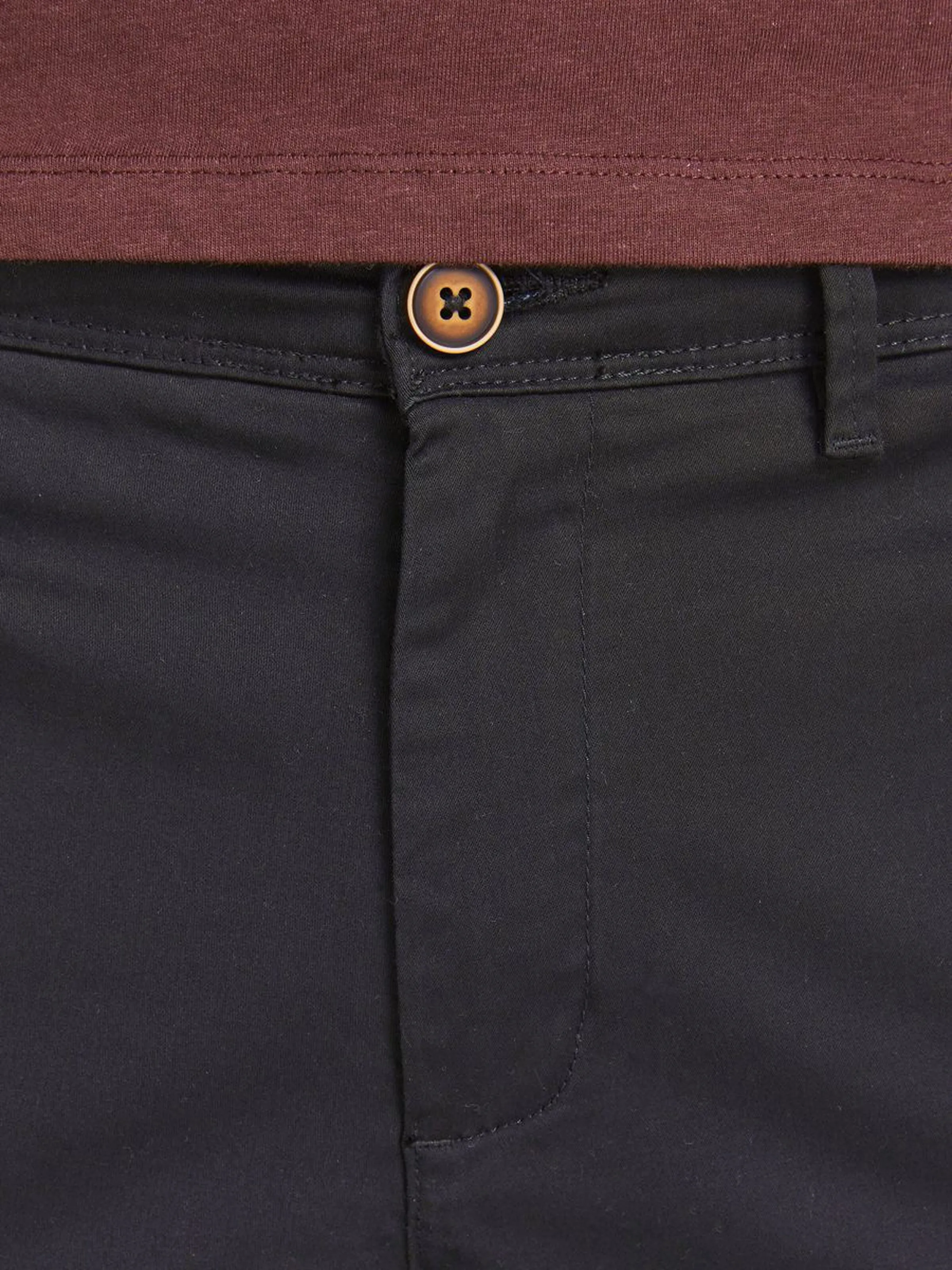 Jack Jones Marco Bowie Slim Fit Chino Black