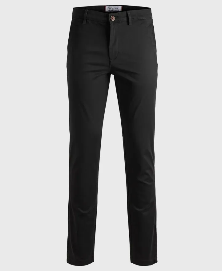 Jack Jones Marco Bowie Slim Fit Chino Black