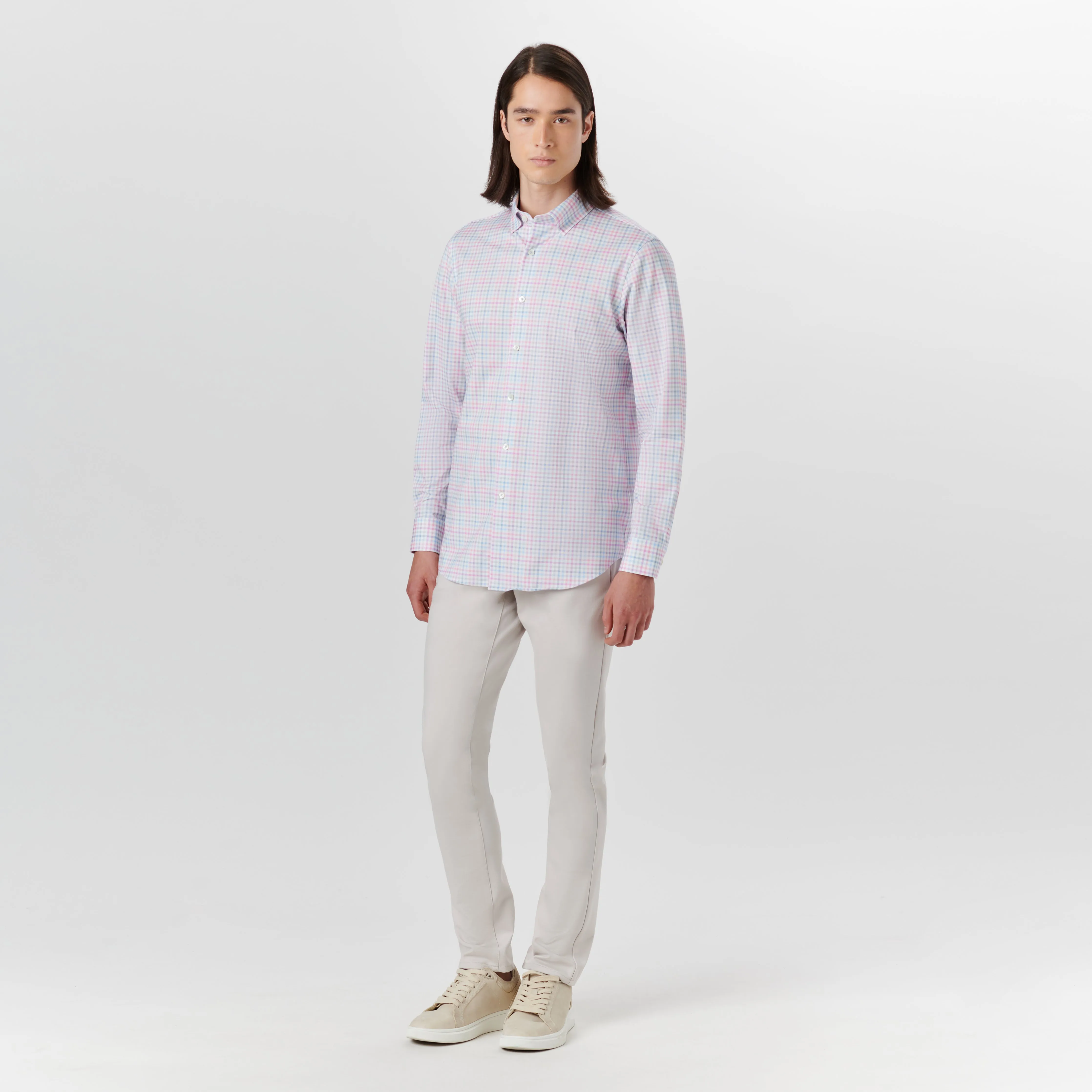 JAMES Mini Check OoohCotton Twill Shirt