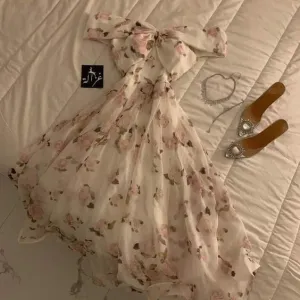 JazzHer th Birthday A Line Off The Shoulder Pink Floral Homecoming Dresses Party Dress (PRE-ORDER)