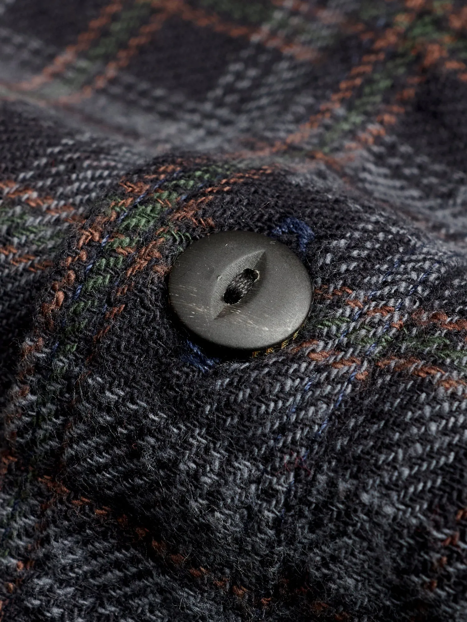 Jepson Work Shirt in Black Plaid