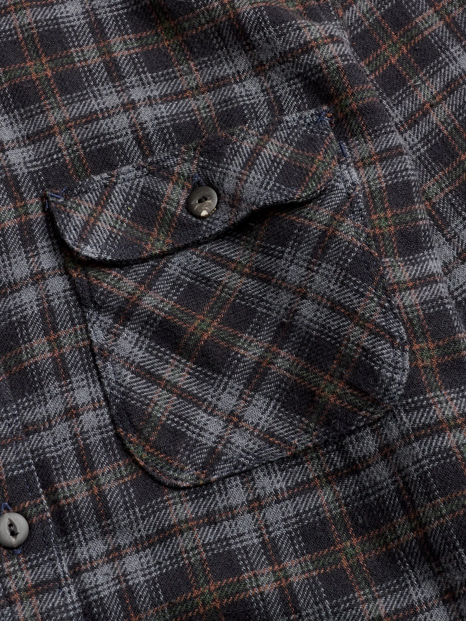 Jepson Work Shirt in Black Plaid