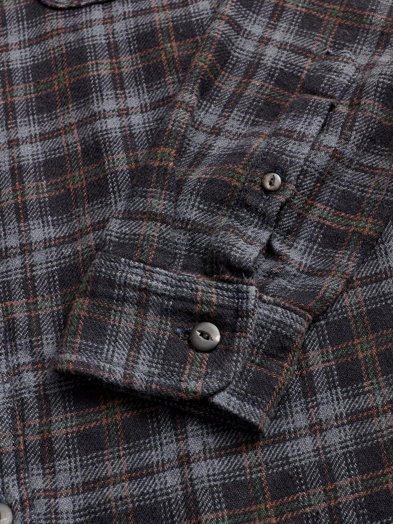 Jepson Work Shirt in Black Plaid
