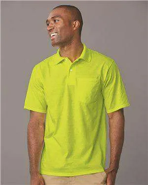 Jerzees Men's SpotShield™ Pocket Polo Shirt - 436MPR