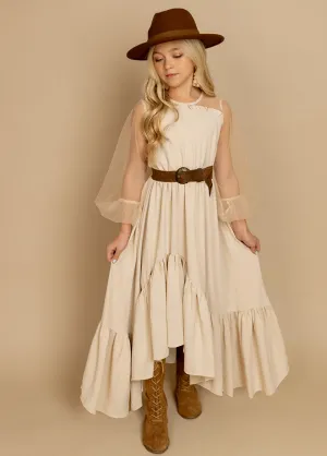 Jespyr Dress in Ecru