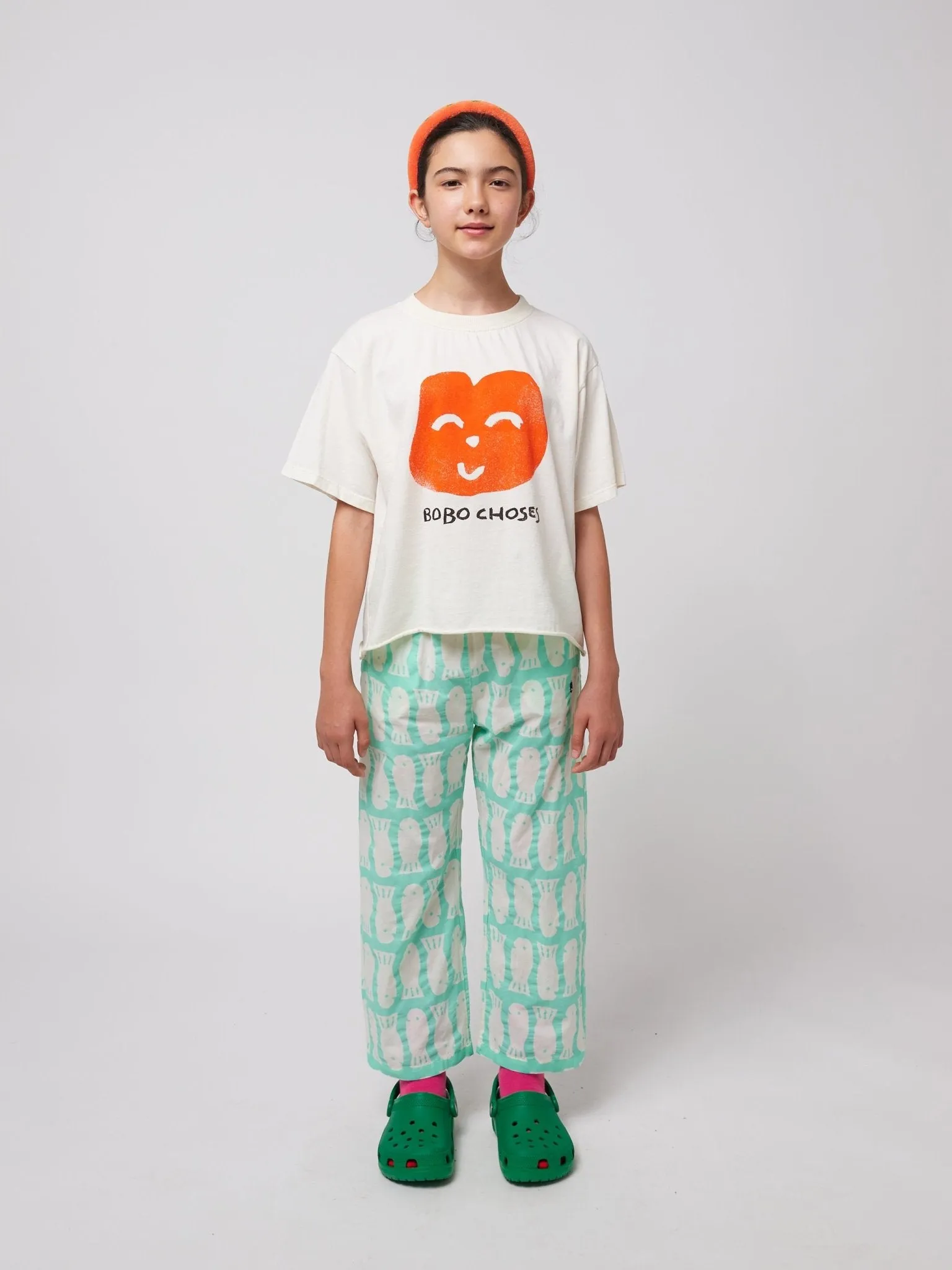 Joyful Face Tee by Bobo Choses