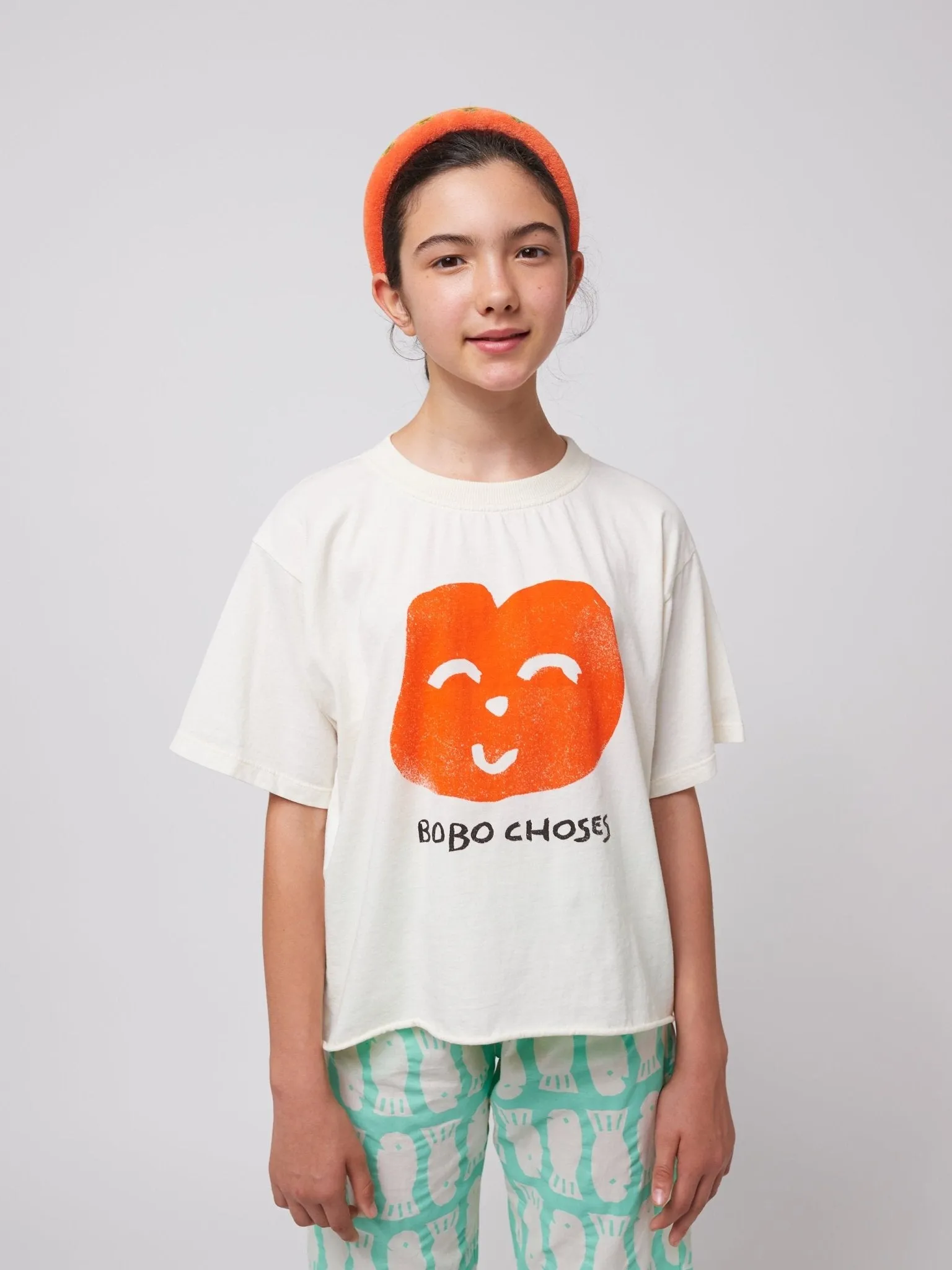 Joyful Face Tee by Bobo Choses