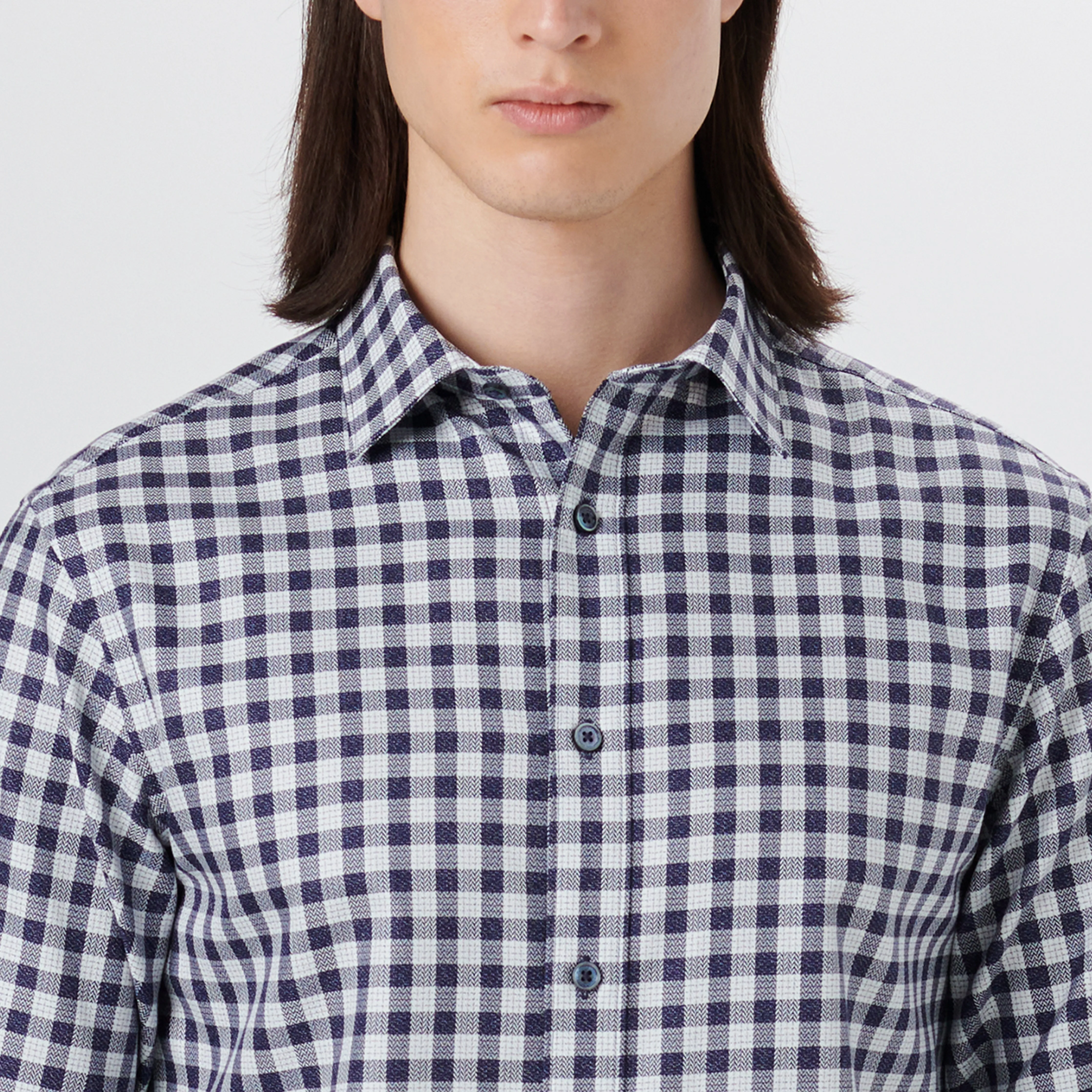 JULIAN Gingham Check Shirt