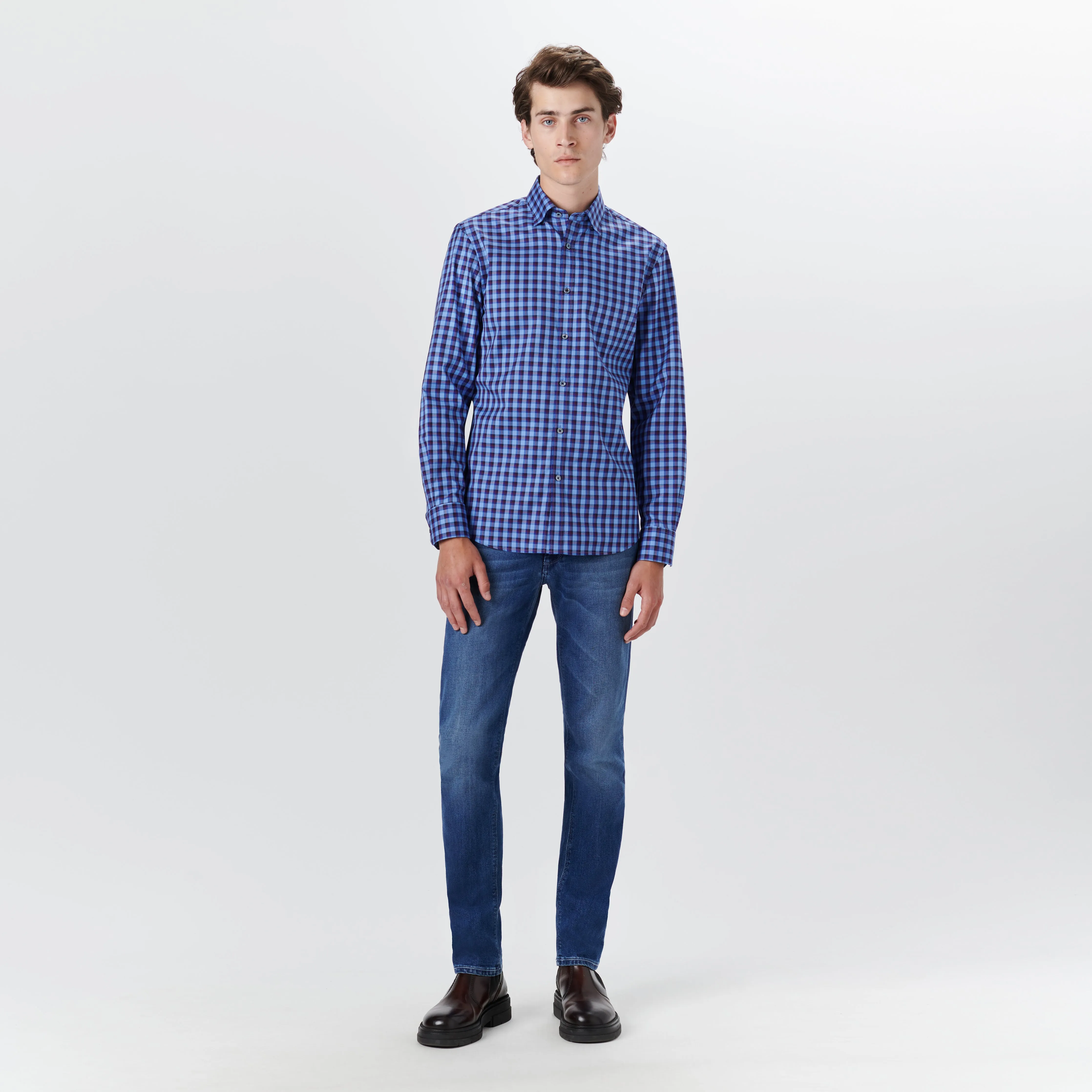 JULIAN Gingham Check Shirt