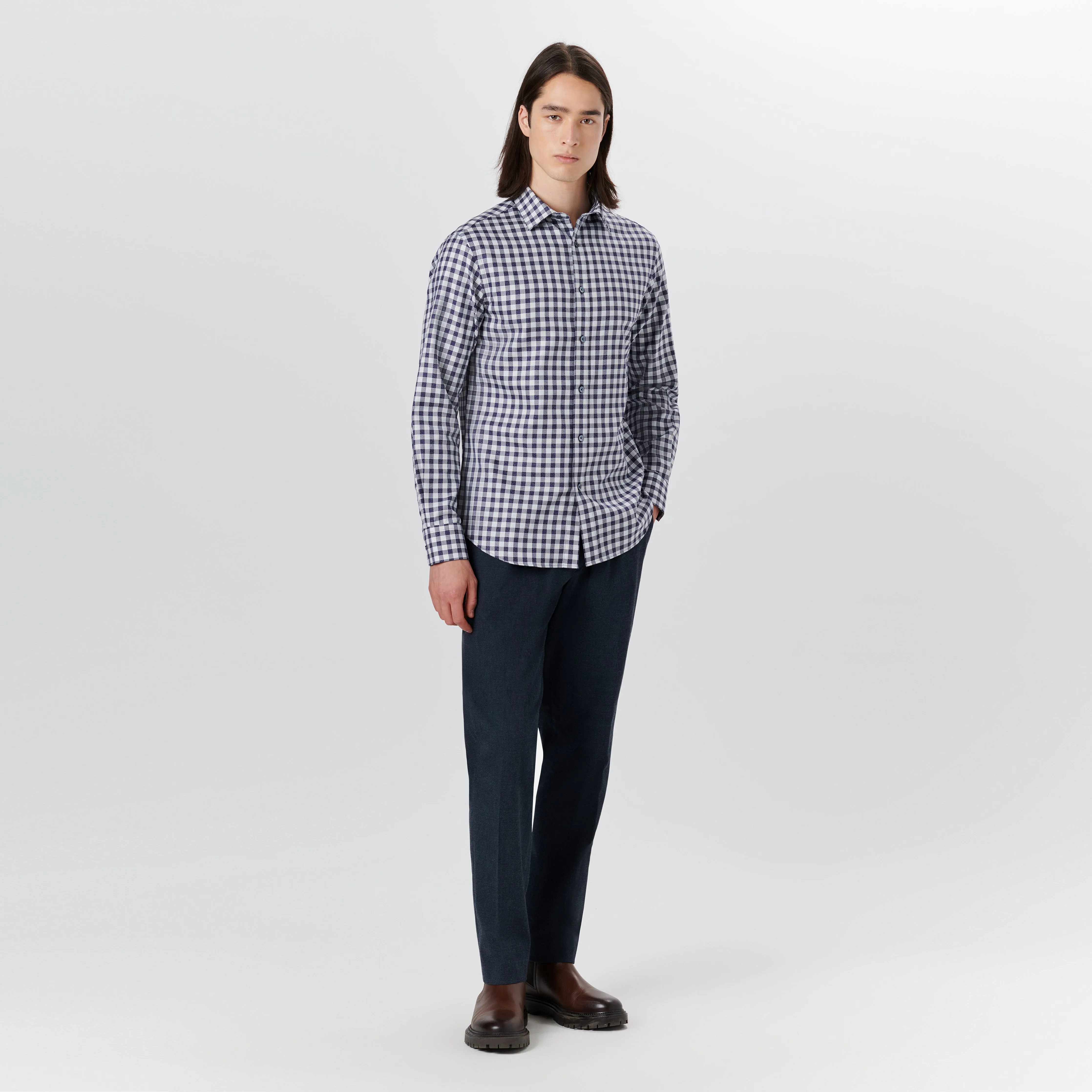 JULIAN Gingham Check Shirt