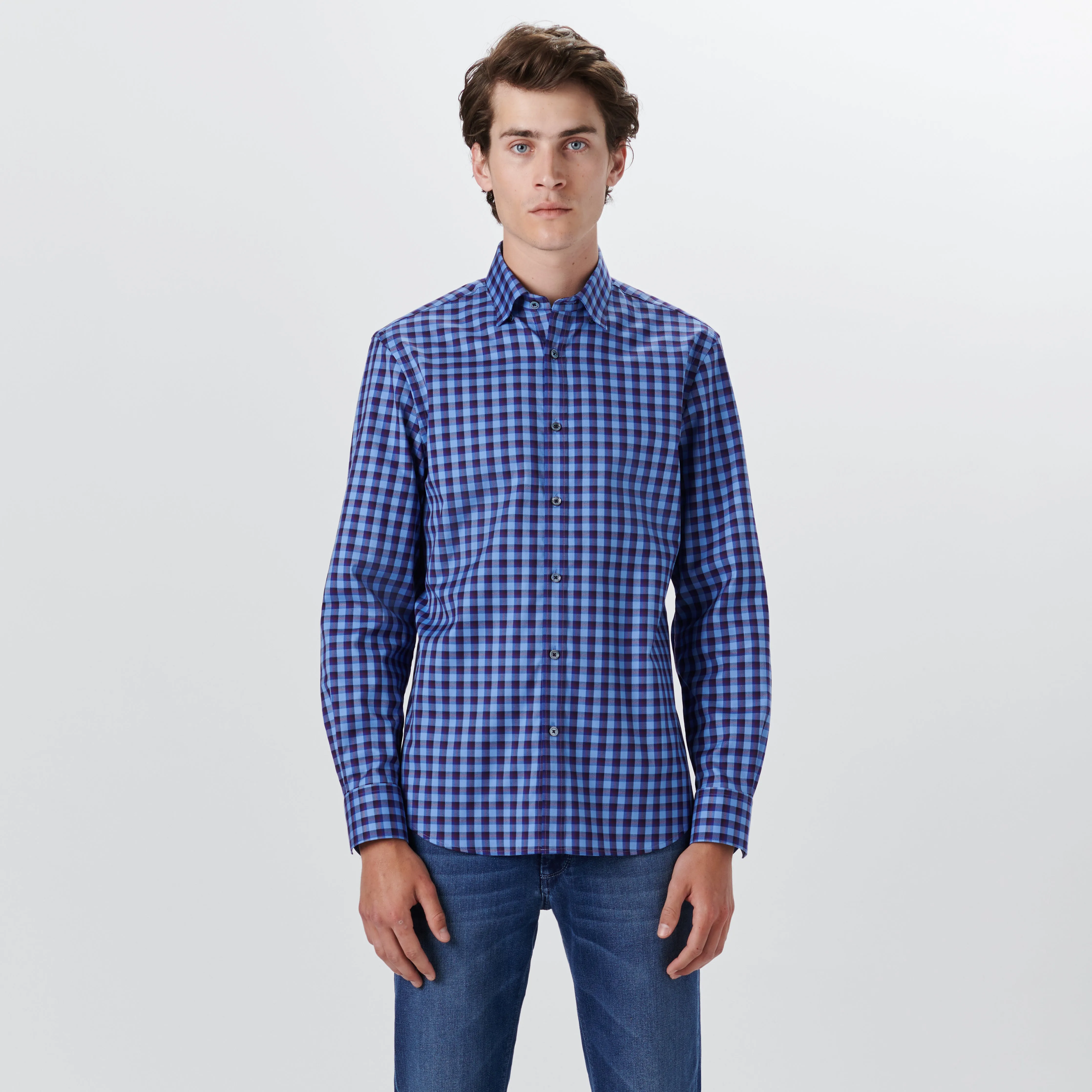 JULIAN Gingham Check Shirt
