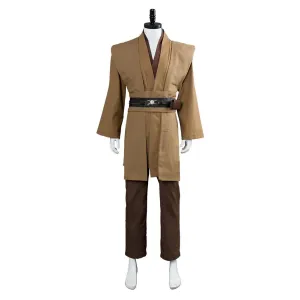 Kenobi Jedi TUNIC Cosplay Costume Brown Version No Cloak