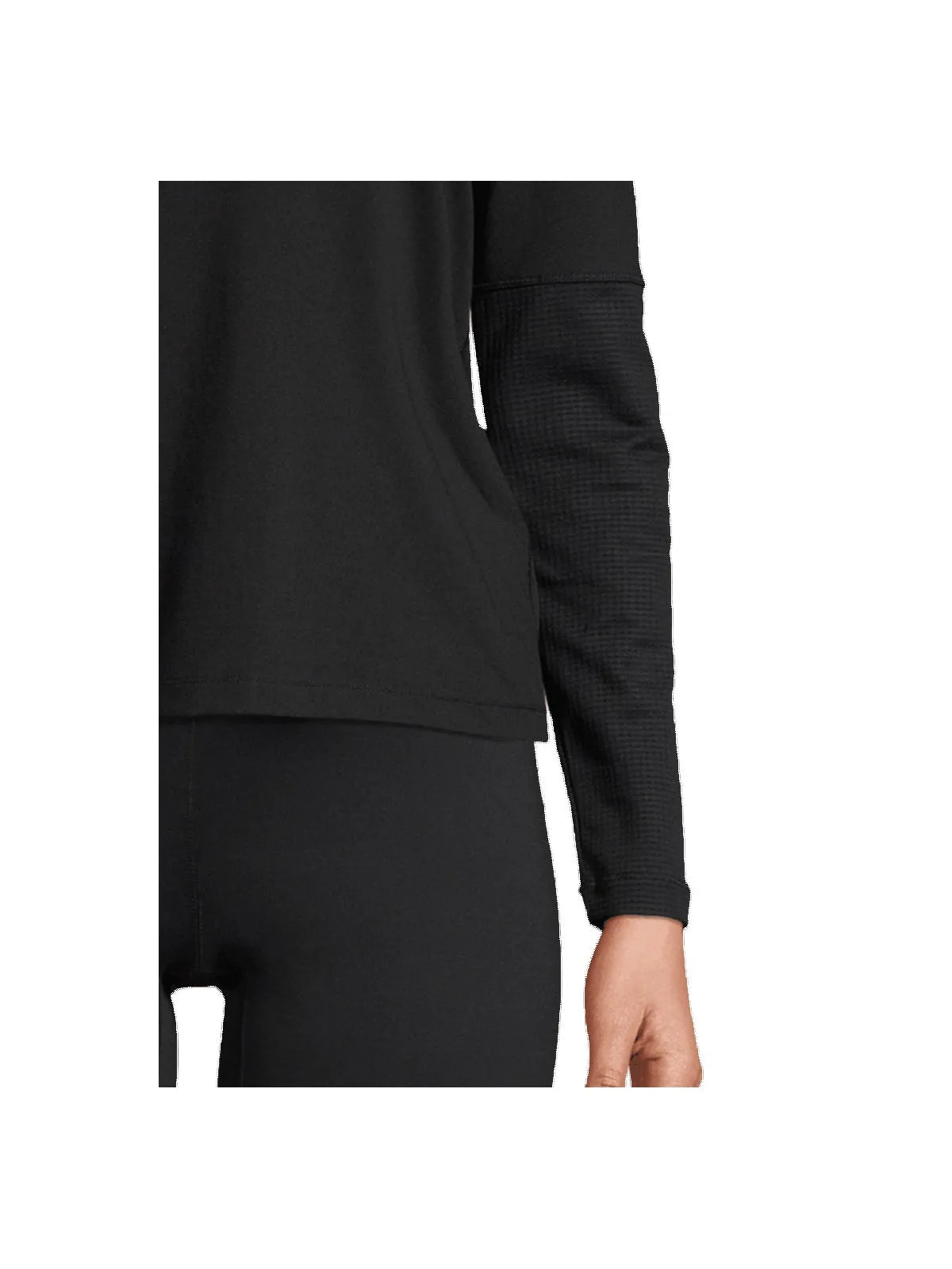 Koszulka sportowa damska CASALL Essential Mesh Detail Long Sleeve czarny