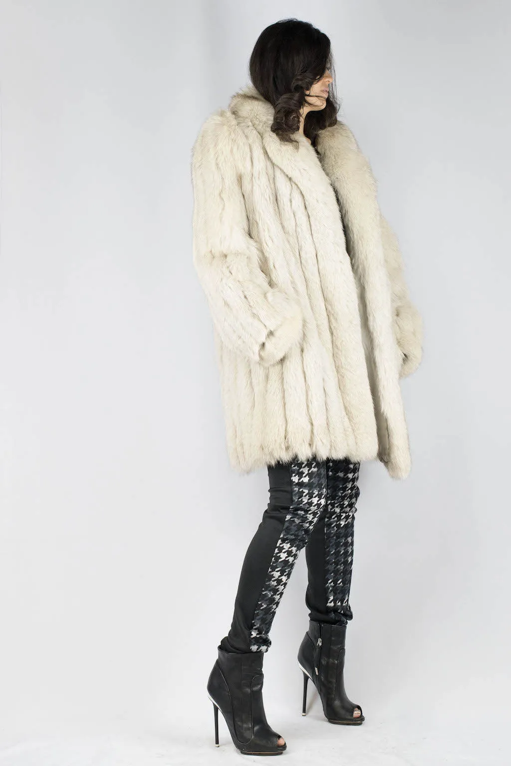 Kylie Houndstooth Color Block Pants