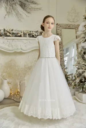Lace Tulle Dress 907B