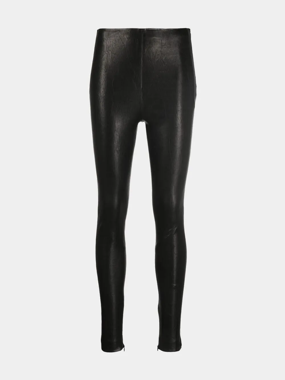 Leather leggings