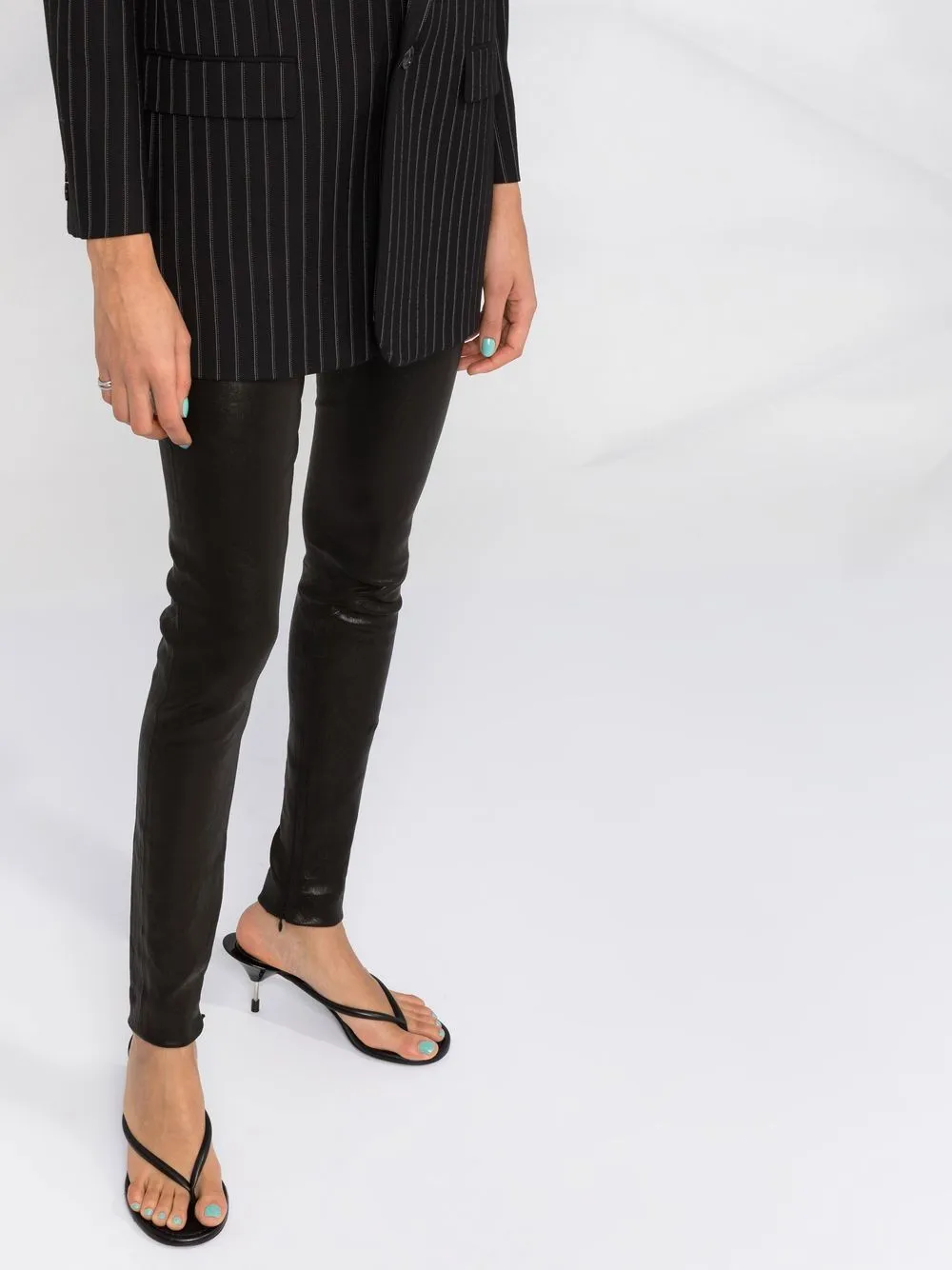 Leather leggings