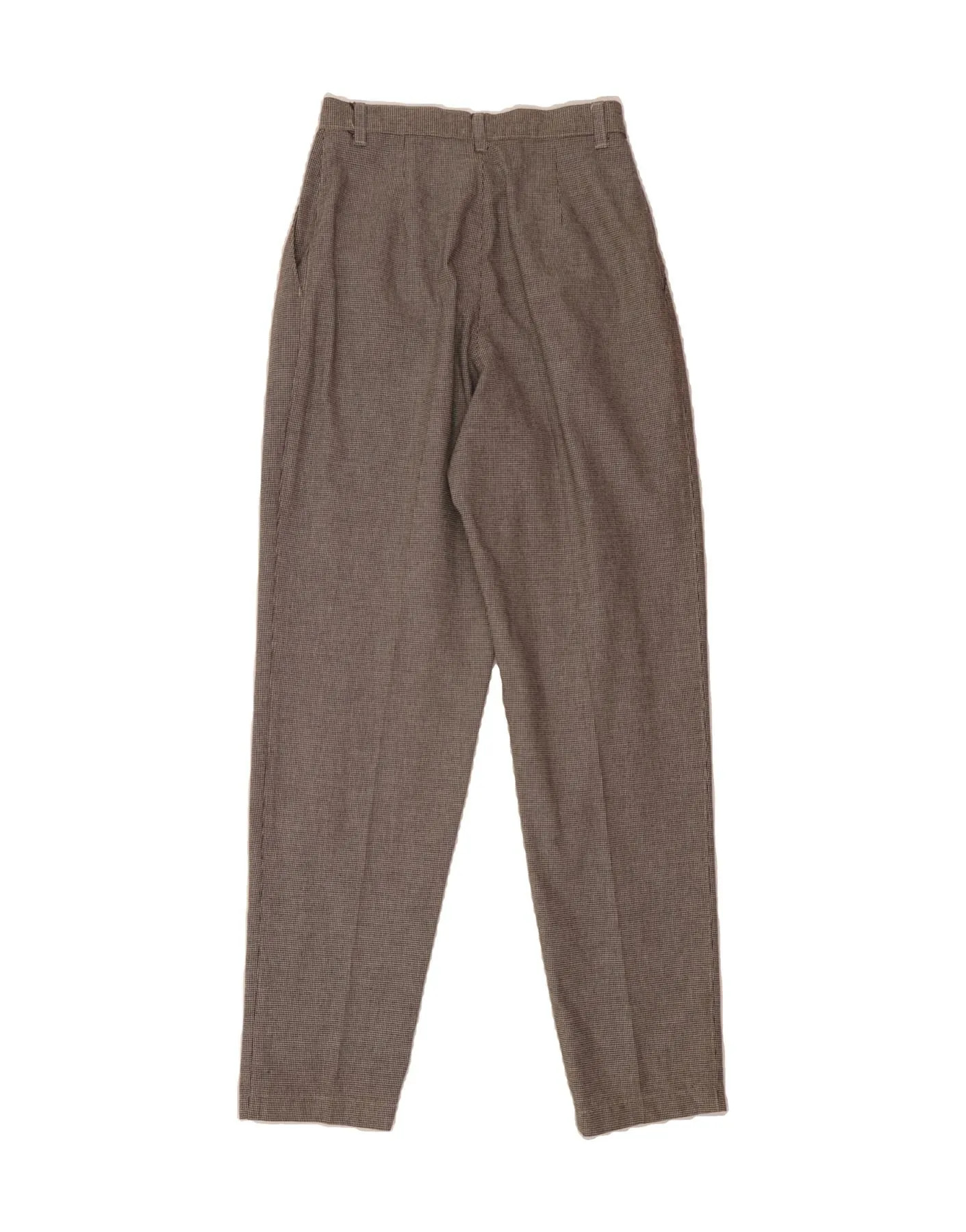 LEE Womens Pegged Chino Trousers US 8 Medium W26 L32 Grey Houndstooth