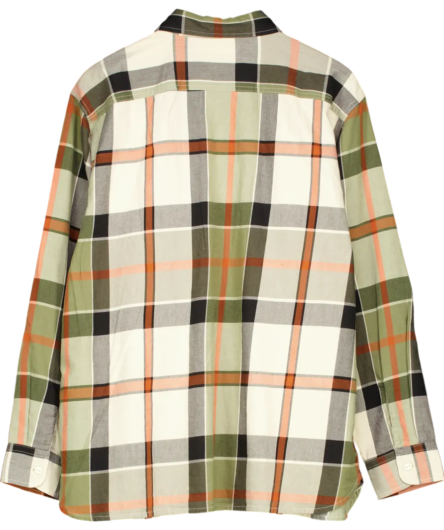 levis Green Plaid Worker Shirt UK L