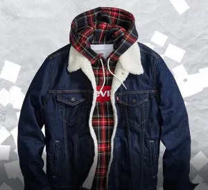 Levi´s Men's/Hombre Jackets/Chaquetas with/con Sherpa al por Mayor - Precio por unidad: $47.50 USD
