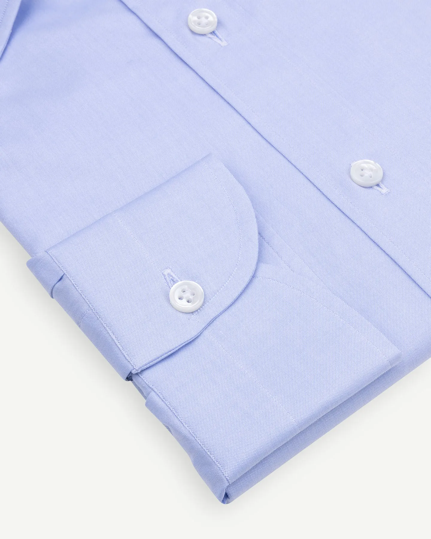 Light Blue Pinpoint Point Collar Shirt
