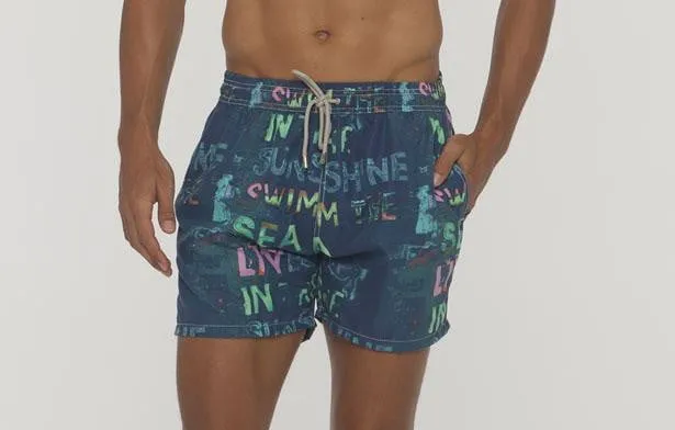 Live Pattern Board Short