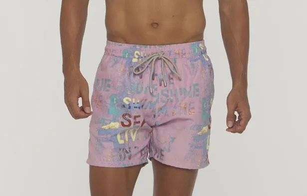 Live Pattern Board Short