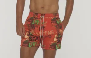 Live Pattern Board Short