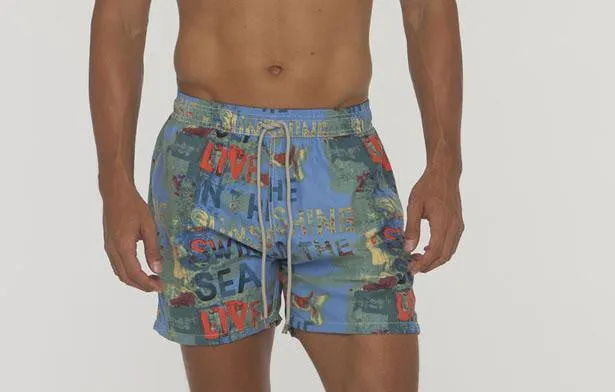 Live Pattern Board Short