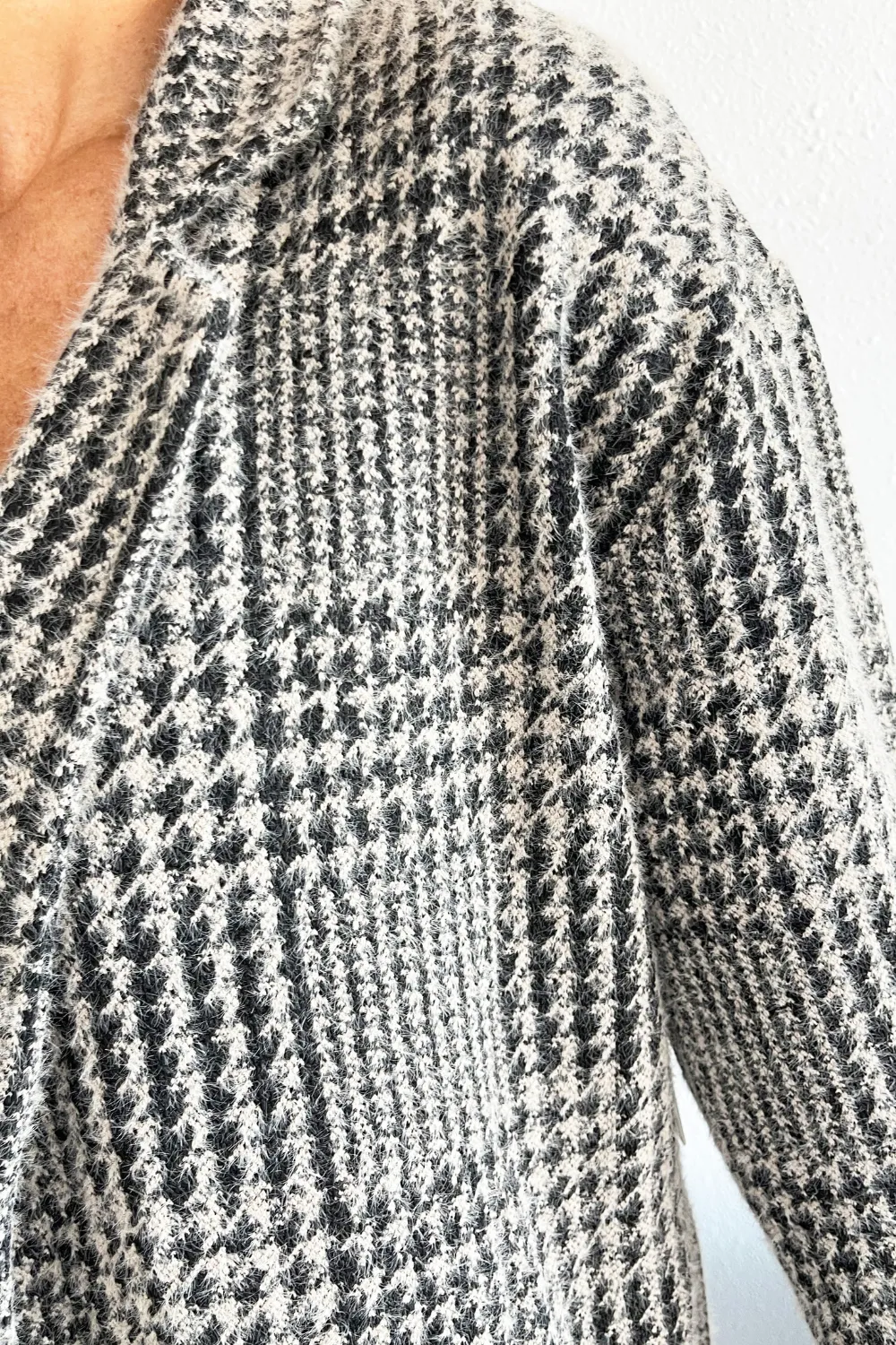 Long Sleeve Soft Knit Coat