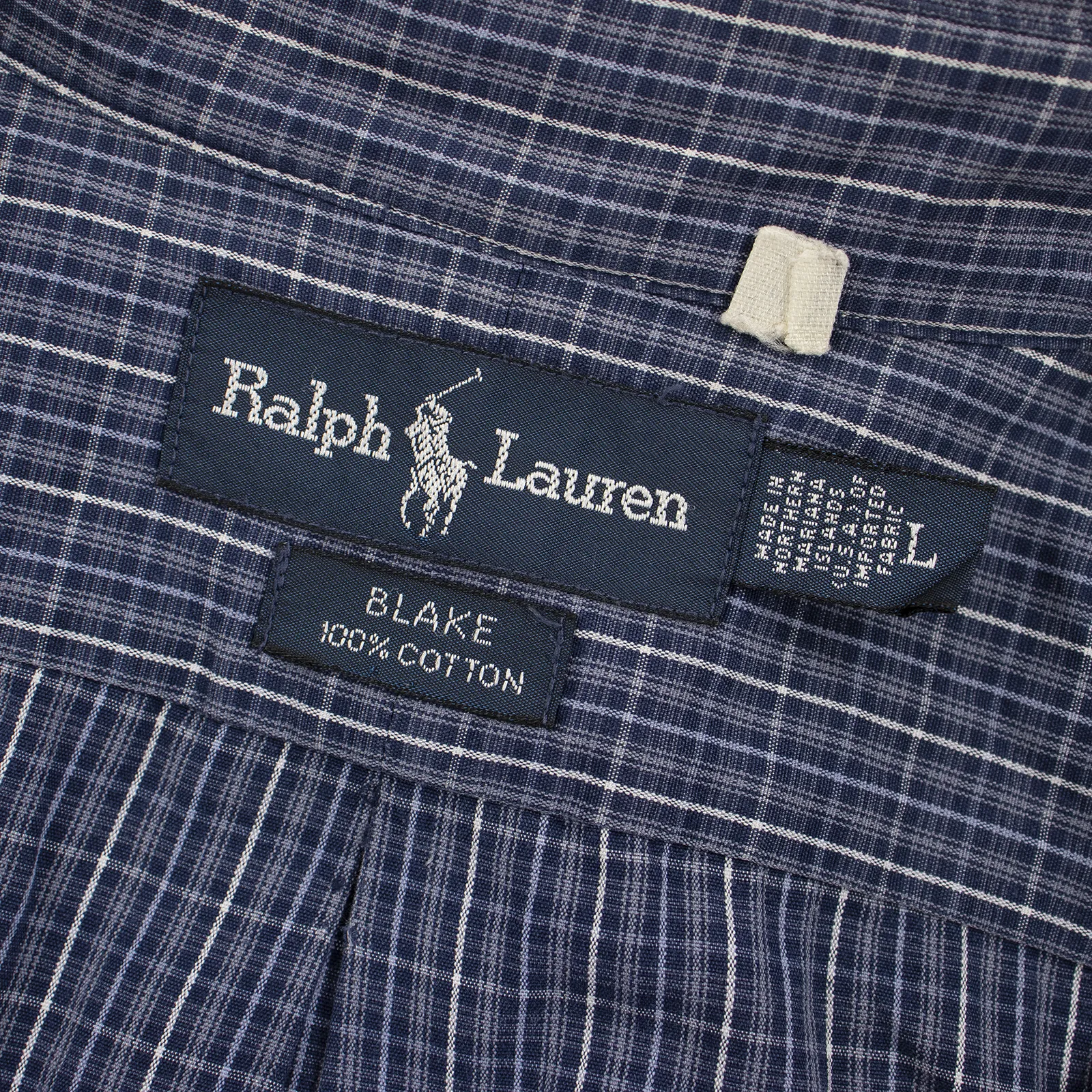 LOT of 4 Ralph Lauren Multi-Color Cotton Plaid Checked Dress Shirts Large