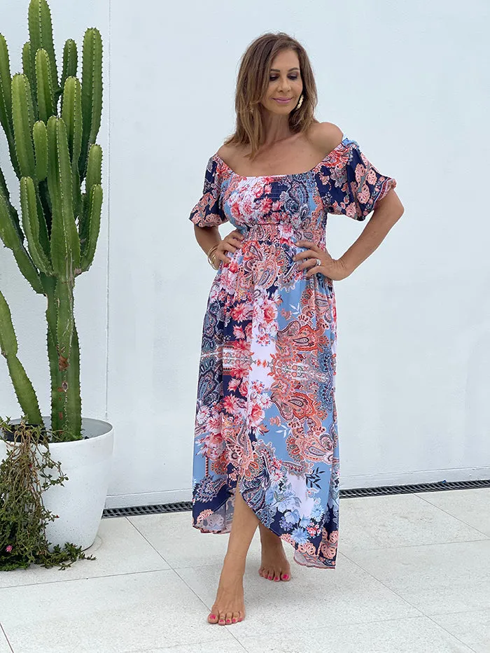 Luciana Off the Shoulder Maxi