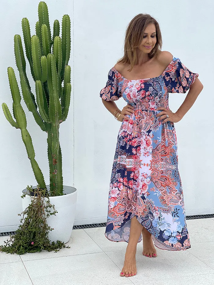 Luciana Off the Shoulder Maxi