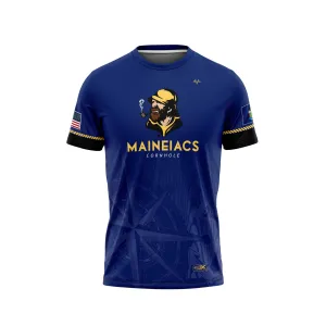 Maineiacs 2021 Cornhole Crew Neck T-Shirt